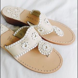 NWOB Jack Rogers Palm Beach Mid Wedge Sandal